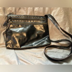 Beautiful black 100% leather Margot handbag